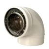 Firebird 90 Degree 20/35 125mm Flue Bend - HLE905ELB