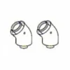 Baxi Multifit Group A 100mm 135° Flue Bends (Pair) - 720647901