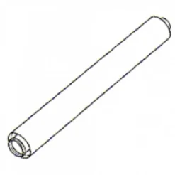 Vaillant 125mm Air/Flue Extension (470mm) 303202