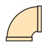 Worcester 150mm 90º Bend 7716191098