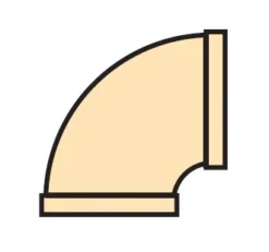 Worcester 150mm 90º Bend 7716191098