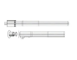 Grant 3Mtr Adjustable Flue Kit VTK0690200 1 Grant 3Mtr Adjustable Flue Kit VTK0690200