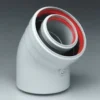 Ferroli 100mm 45 Degree Flue Bend - 1KWMA64W