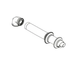 Ideal Horizontal Flue Terminal 1m 208174